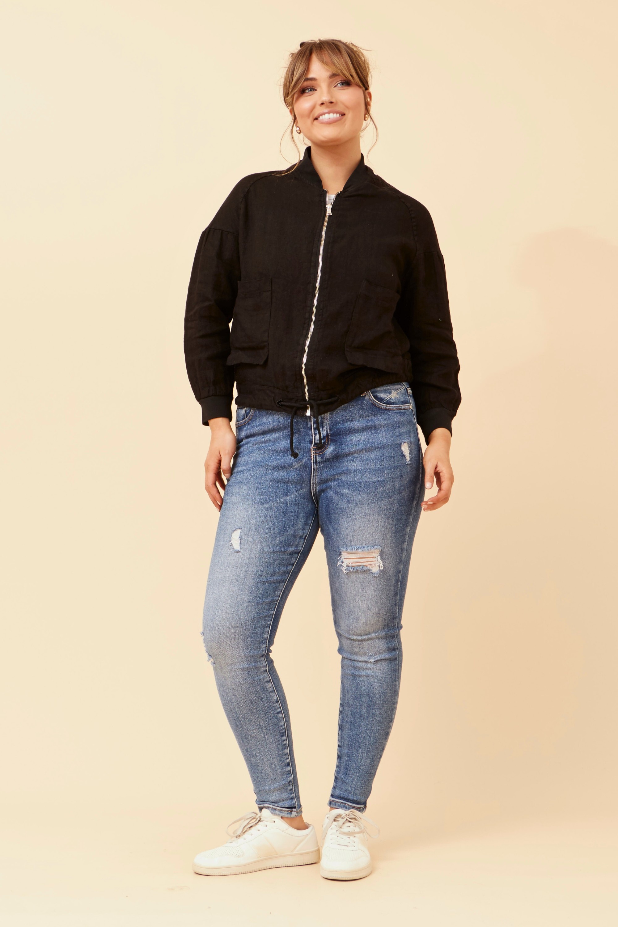 ROSALA LINEN JACKET