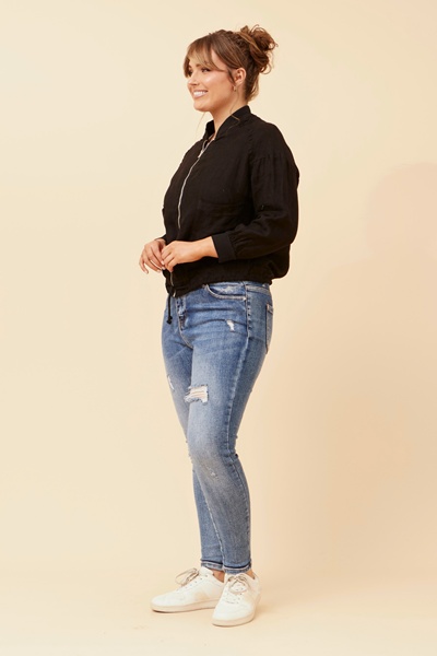 ROSALA LINEN JACKET