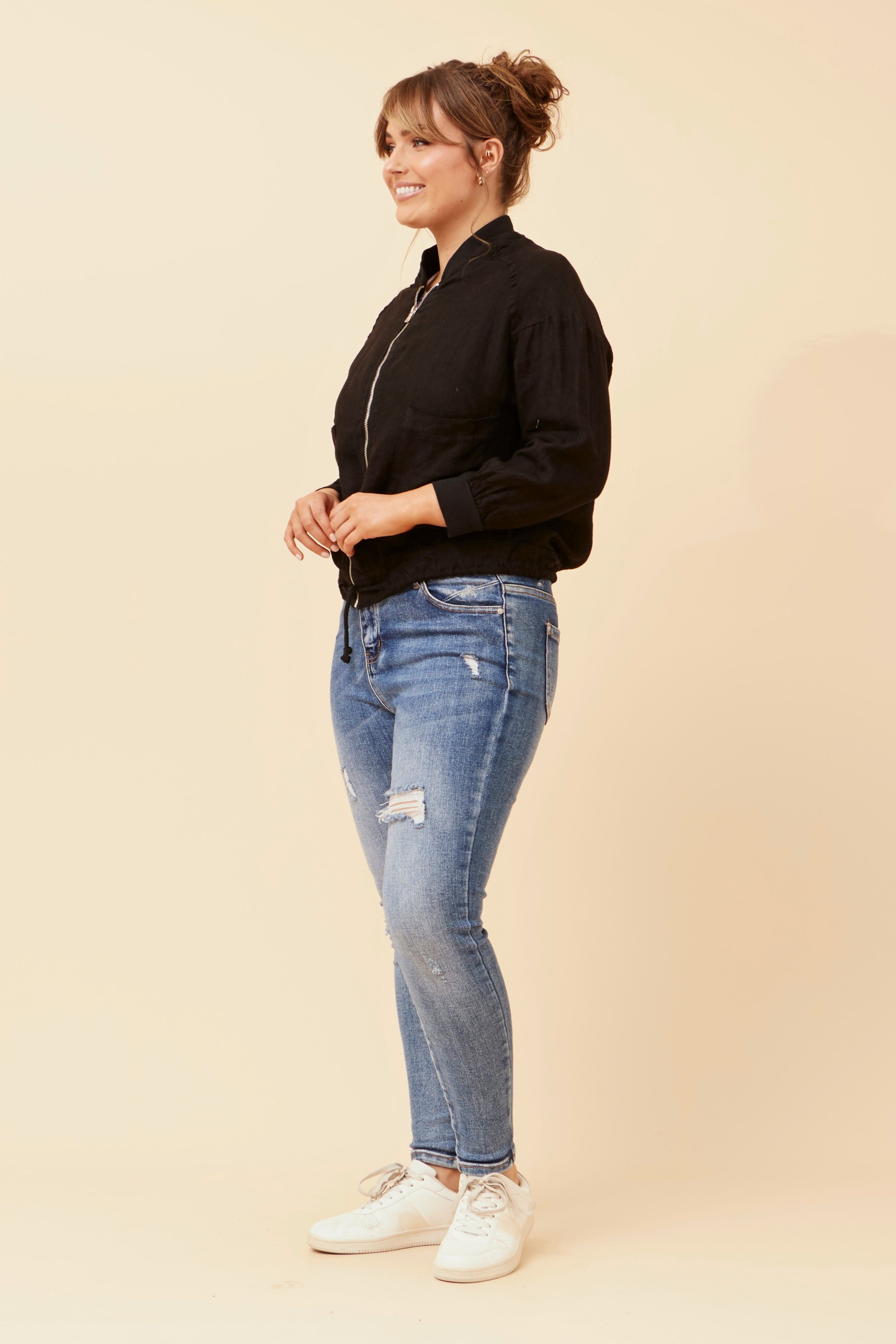 ROSALA LINEN JACKET