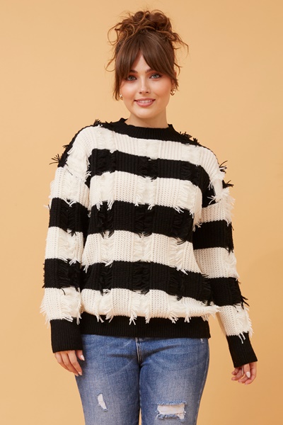 ROSELLE STRIPE KNIT JUMPER