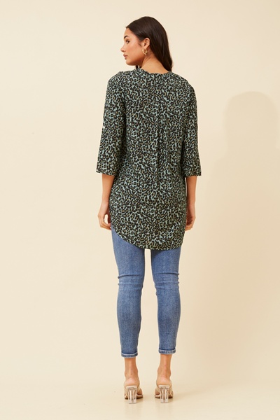 ROSETTA ANIMAL PRINT SHIRT