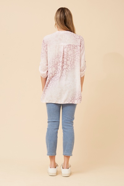 ROSETTA ANIMAL PRINT TOP