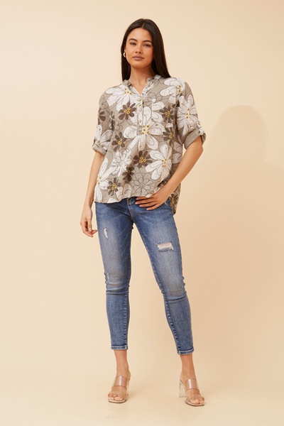 ROSETTA FLORAL PRINT TOP
