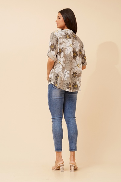 ROSETTA FLORAL PRINT TOP