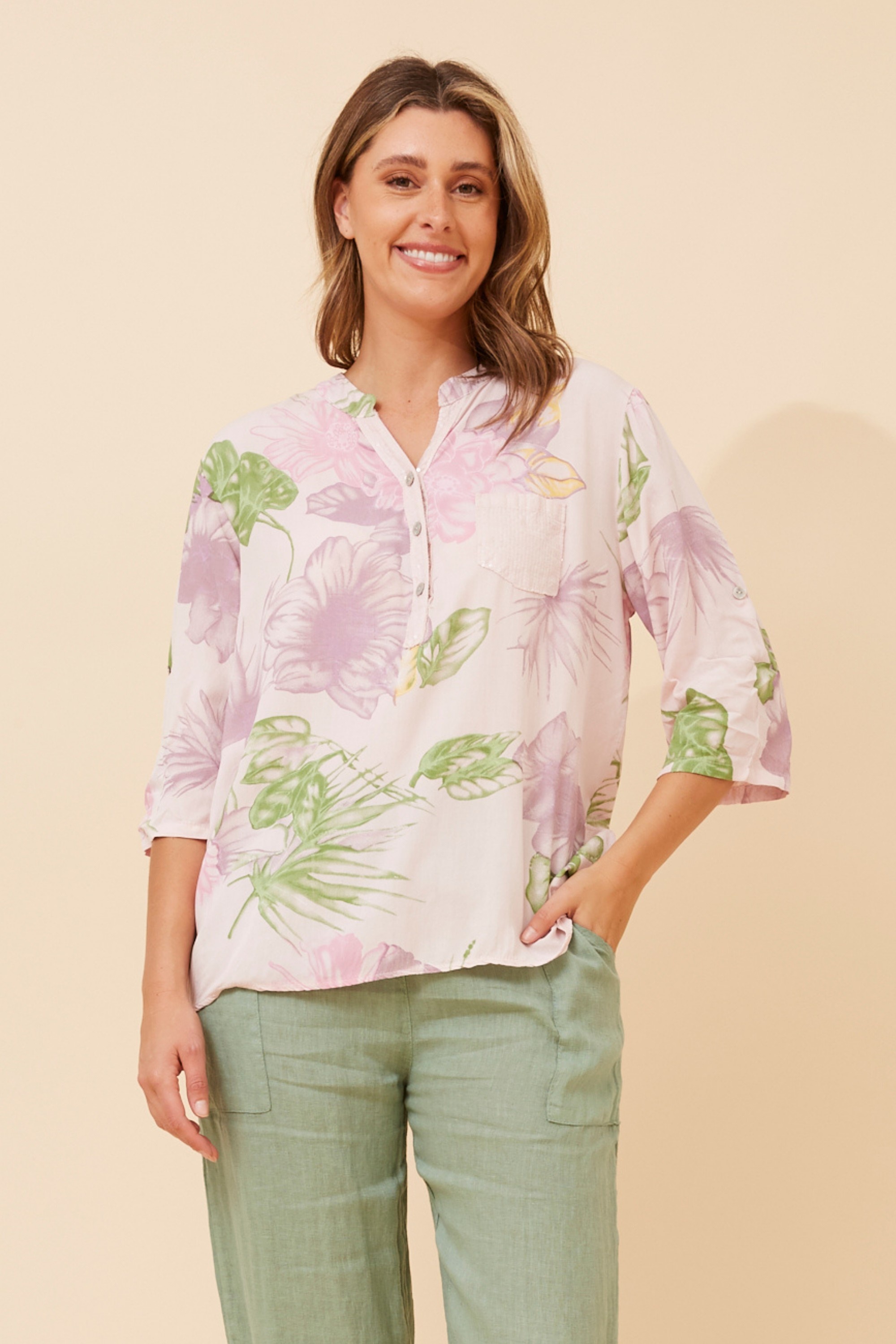 ROSETTA FLORAL SHIRT