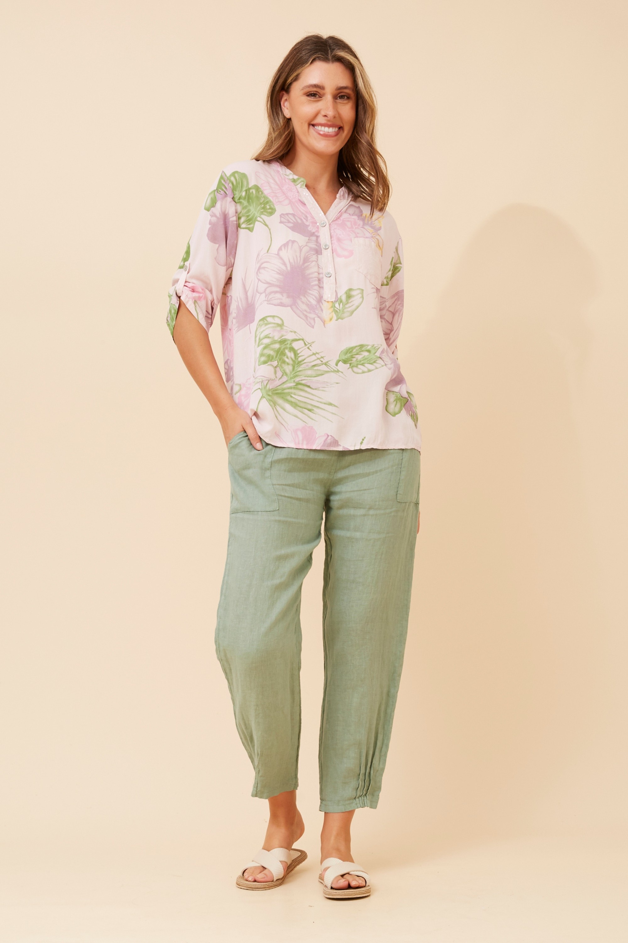 ROSETTA FLORAL SHIRT