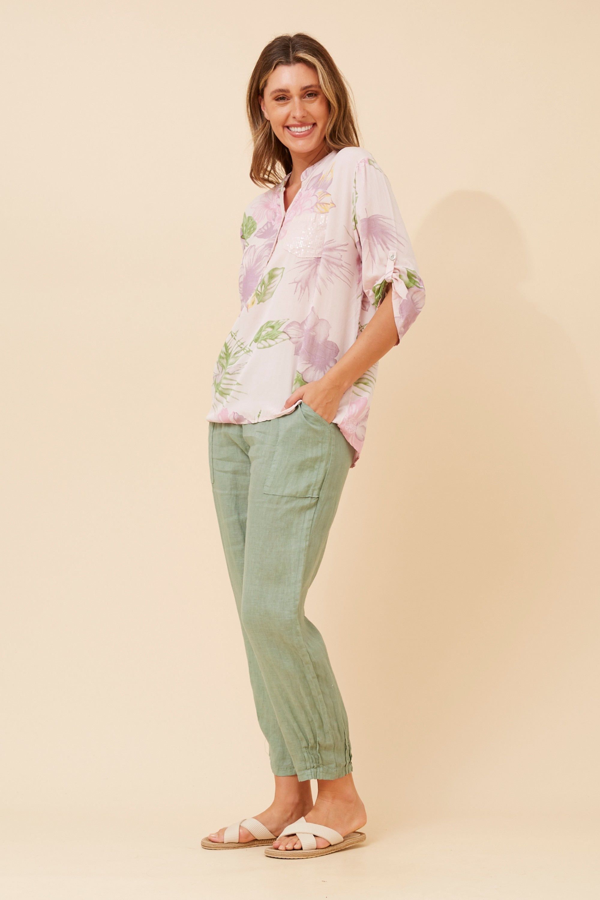 ROSETTA FLORAL SHIRT