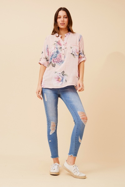 ROSETTA FLORAL SHIRT