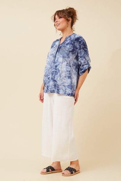 ROSETTA FLORAL TOP