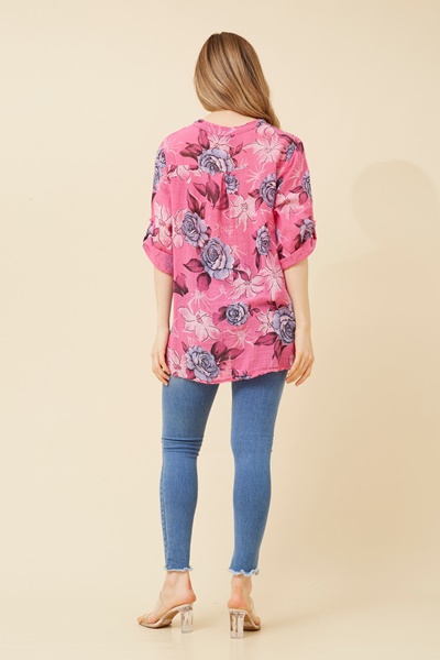 ROSETTA FLORAL TOP