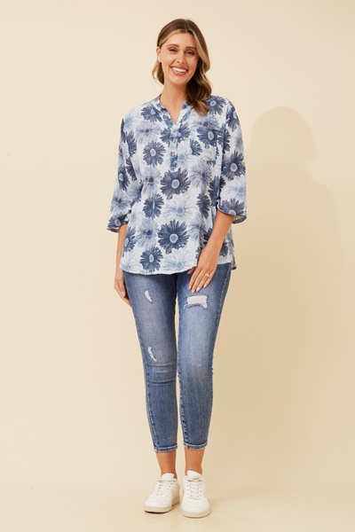 ROSETTA FLORAL TOP