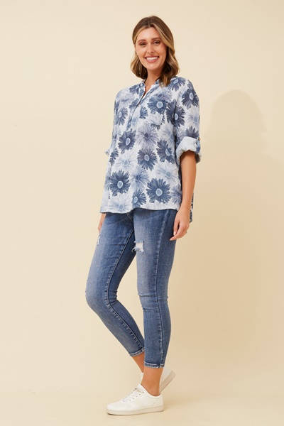 ROSETTA FLORAL TOP