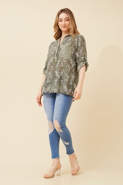 ROSETTA FLORAL TOP