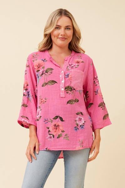 ROSETTA FLORAL TOP