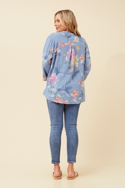 ROSETTA FLORAL TOP