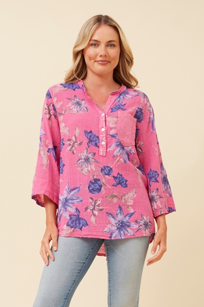 ROSETTA FLORAL TOP