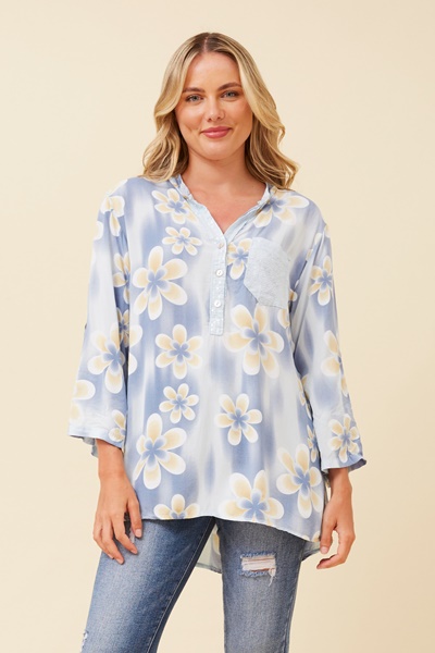 ROSETTA FLORAL TOP