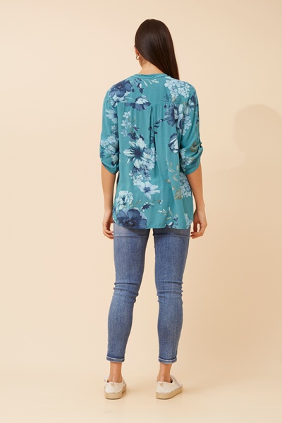 ROSETTA FLORAL TOP