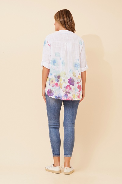 ROSETTA FLORAL TOP