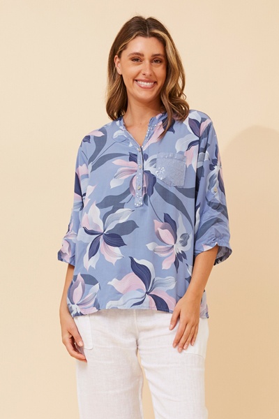 ROSETTA FLORAL TOP