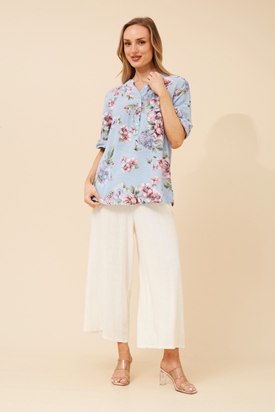 ROSETTA FLORAL TOP