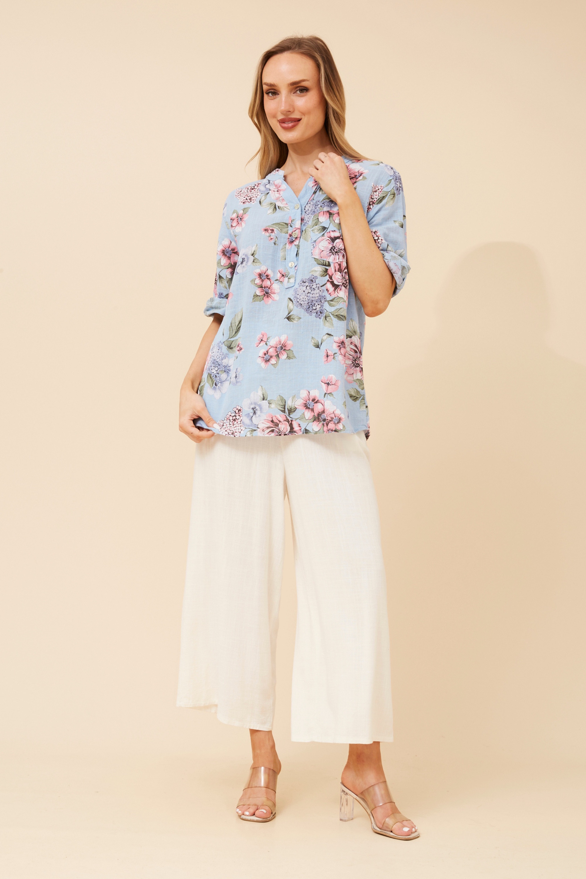 ROSETTA FLORAL TOP