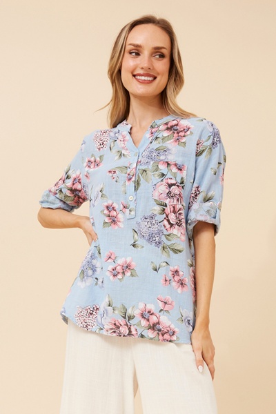 ROSETTA FLORAL TOP