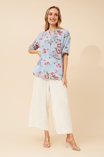 ROSETTA FLORAL TOP