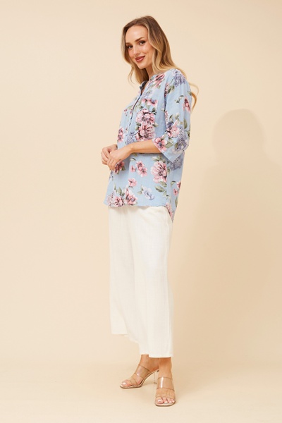 ROSETTA FLORAL TOP