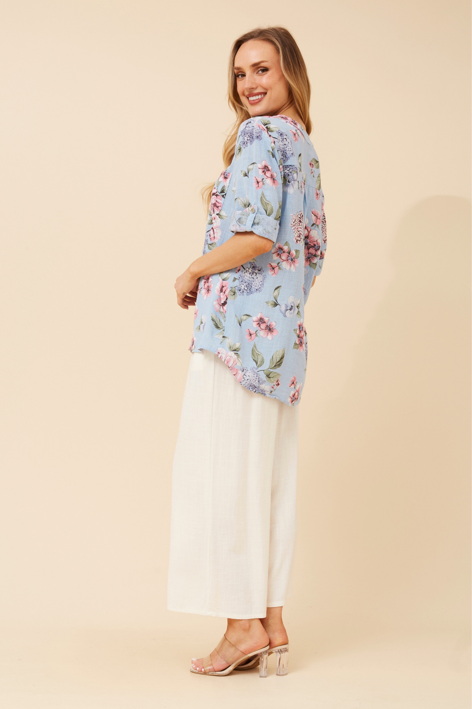 ROSETTA FLORAL TOP