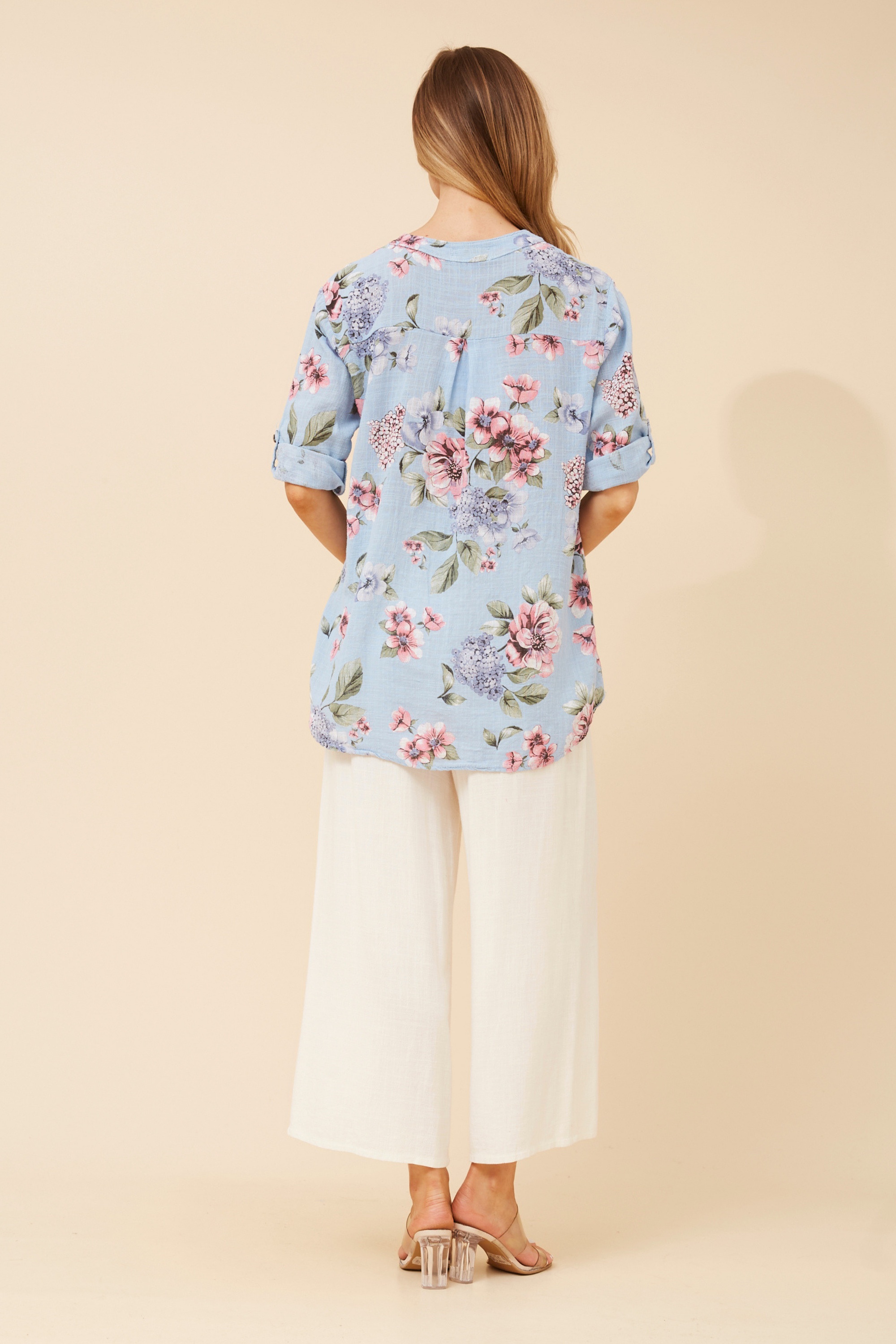 ROSETTA FLORAL TOP