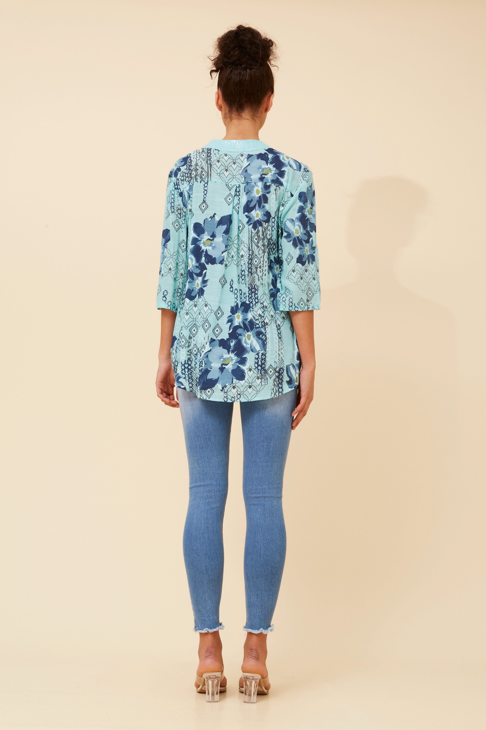 ROSETTA FLORAL TOP