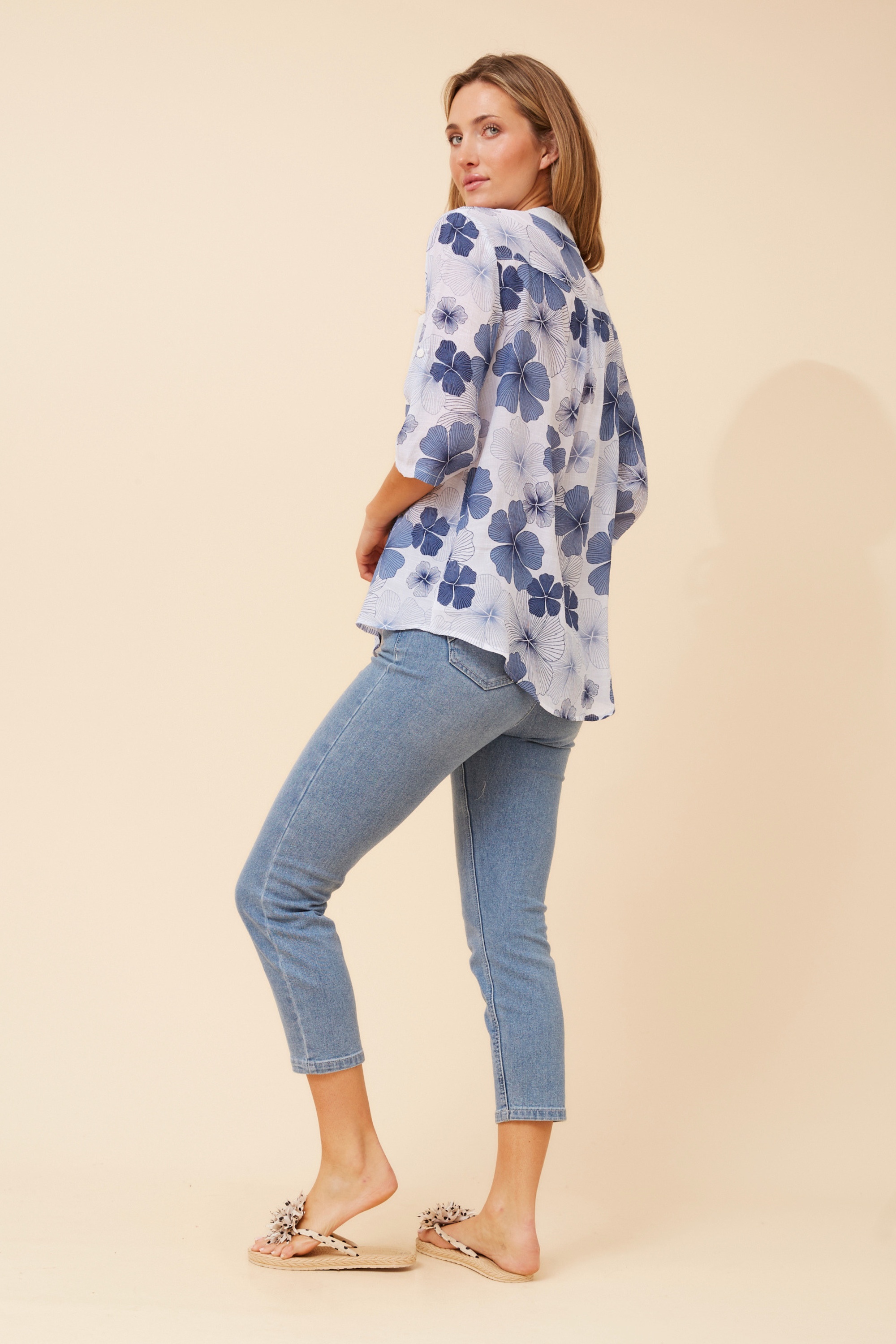ROSETTA FLORAL TOP