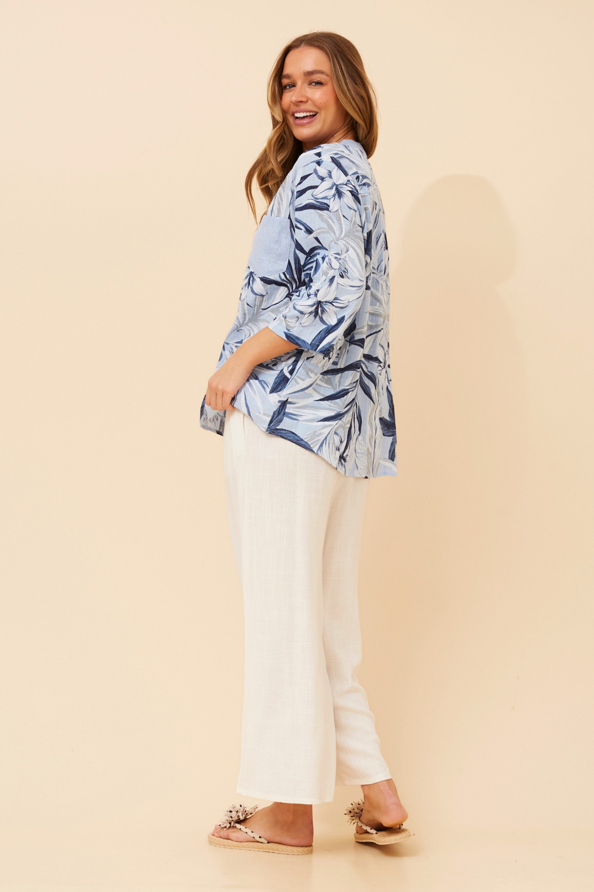 ROSETTA FLORAL TOP