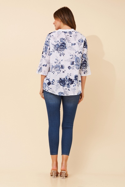 ROSETTA FLORAL TOP
