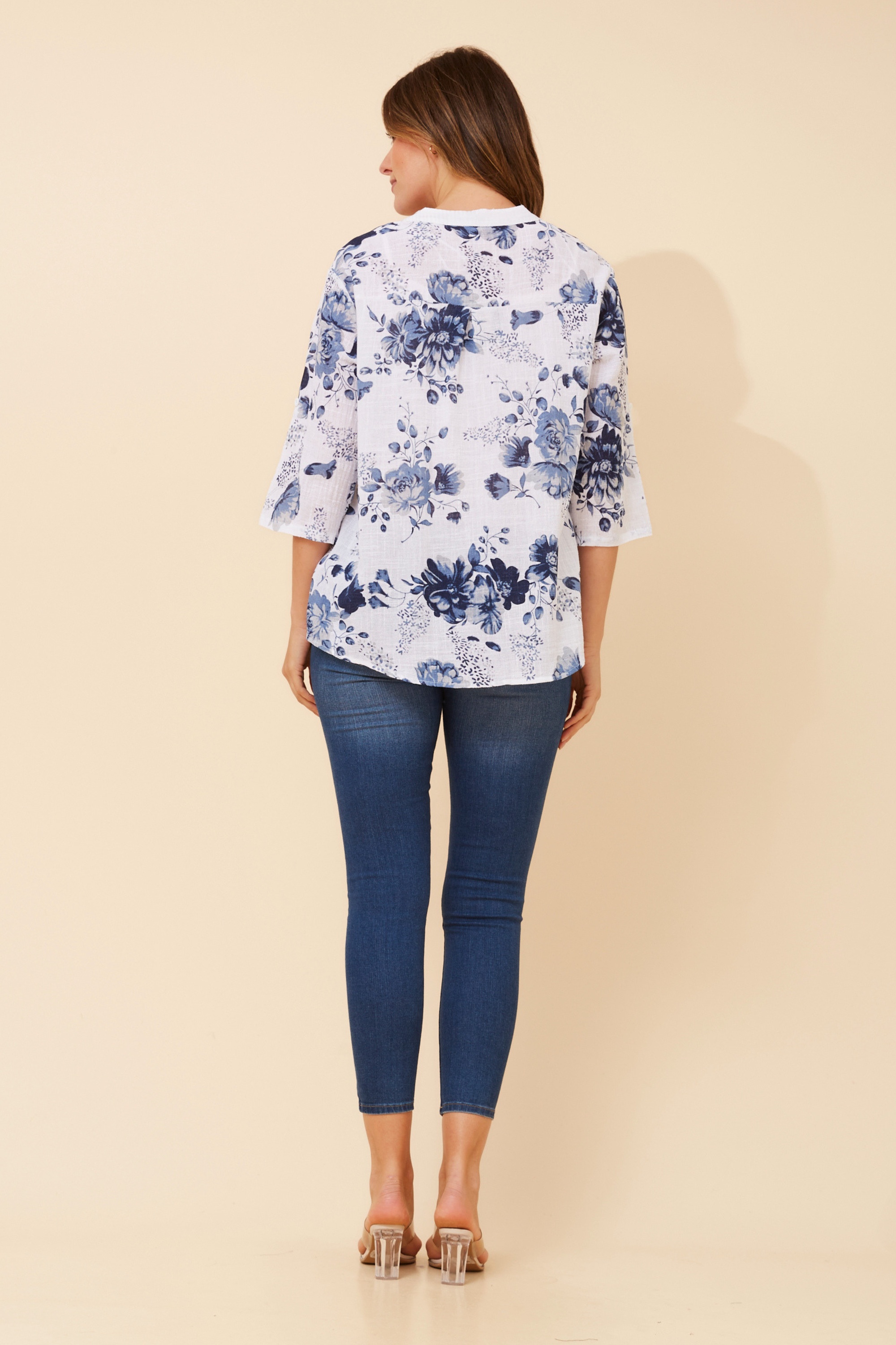 ROSETTA FLORAL TOP