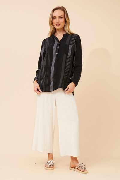 ROSETTA JAQUARD TOP