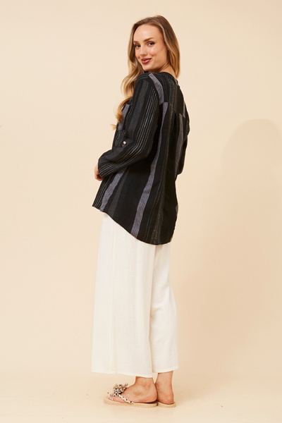 ROSETTA JAQUARD TOP
