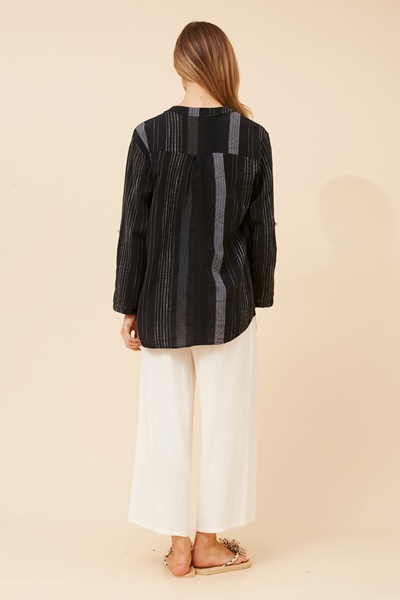 ROSETTA JAQUARD TOP