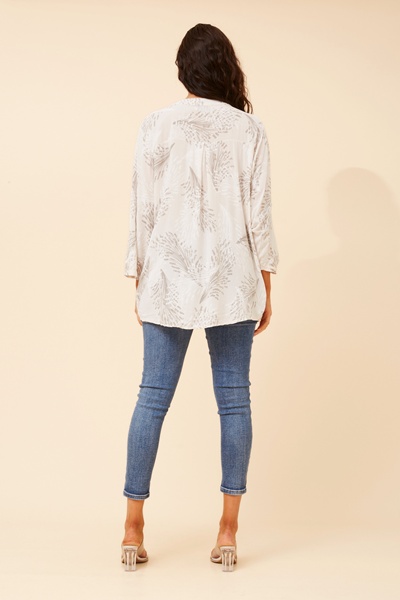 ROSETTA LEAF PRINT SHIRT
