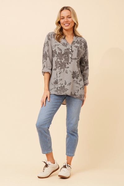 ROSETTA LEAF PRINT TOP