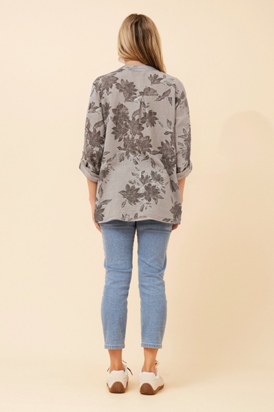 ROSETTA LEAF PRINT TOP