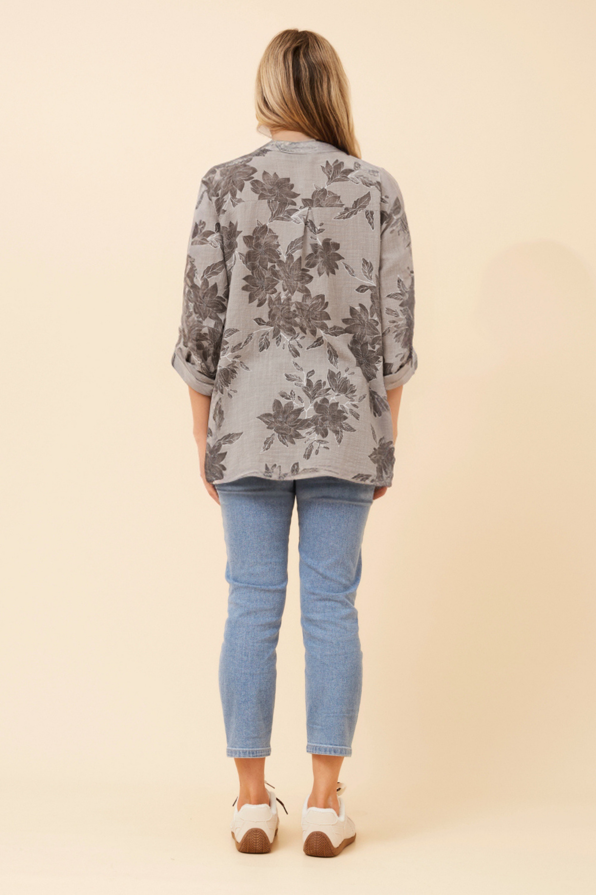 ROSETTA LEAF PRINT TOP