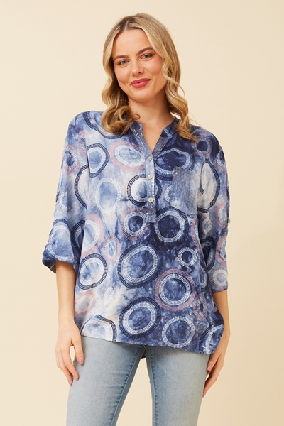 ROSETTA SEQUIN DETAIL TOP