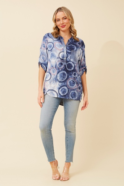 ROSETTA SEQUIN DETAIL TOP