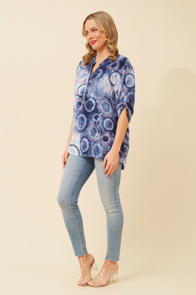 ROSETTA SEQUIN DETAIL TOP