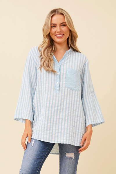 ROSETTA STRIPE TOP