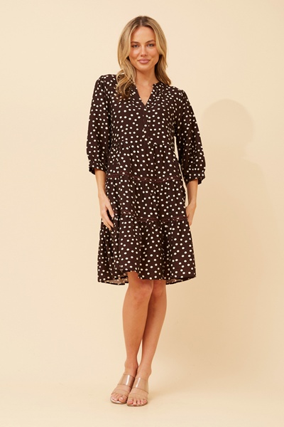 ROWINA POLKA DOT DRESS