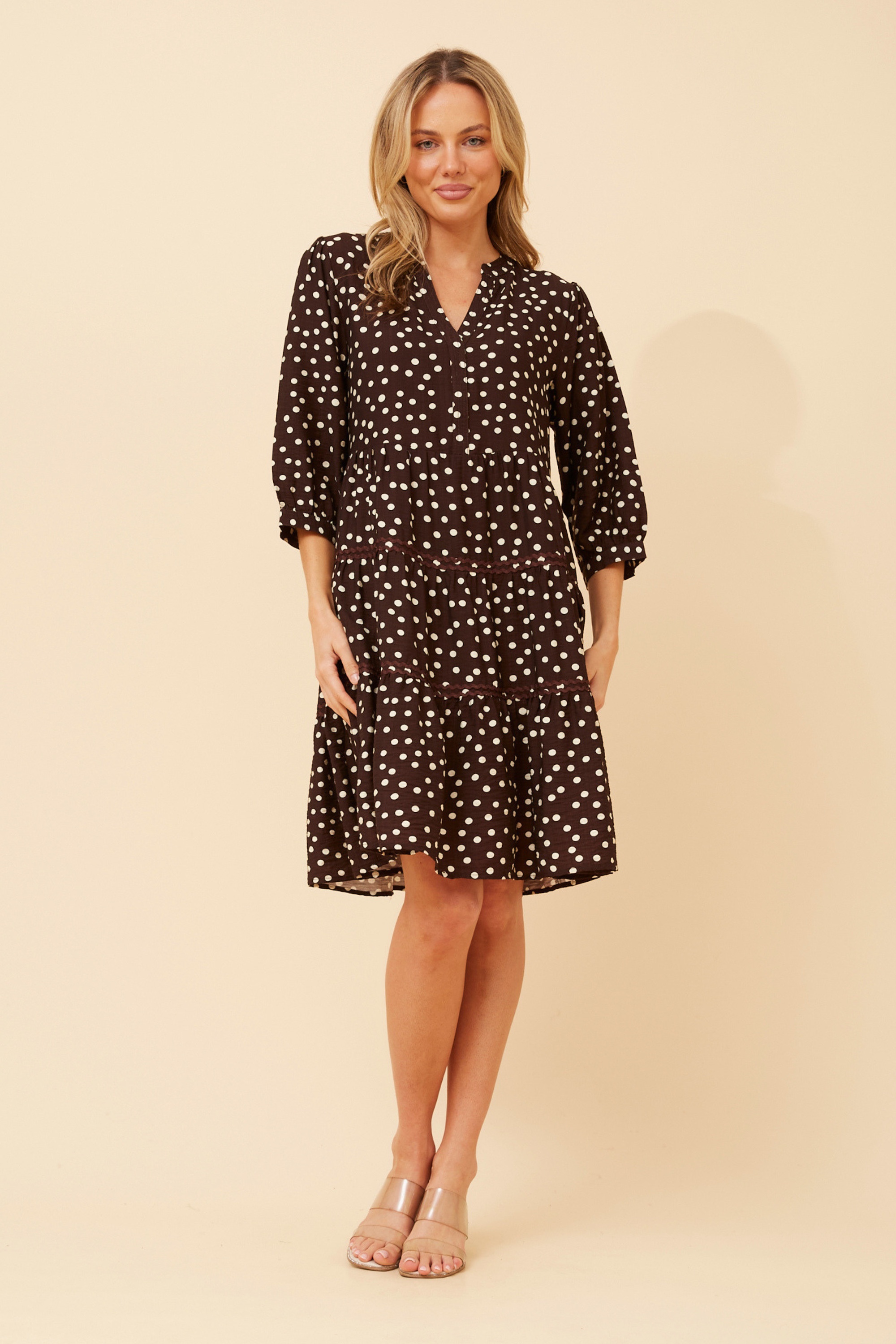 ROWINA POLKA DOT DRESS