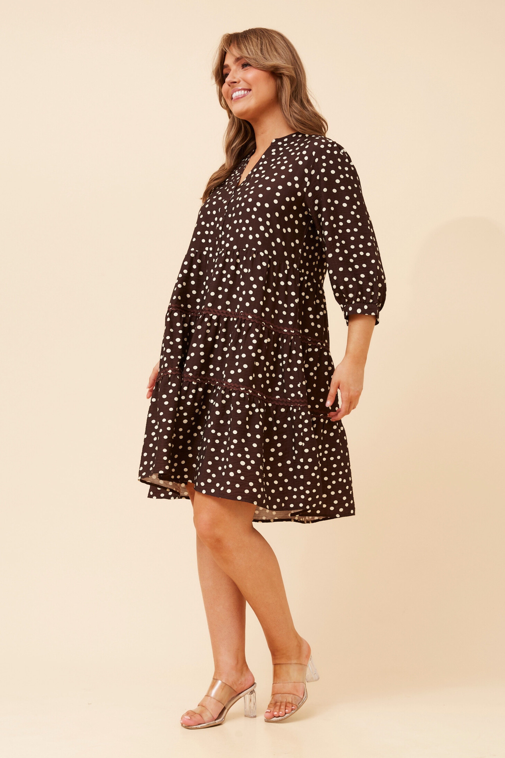 ROWINA POLKA DOT DRESS
